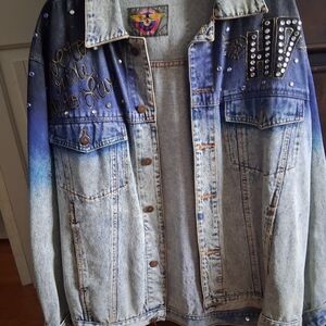 Embellished Blue Jean Jacket